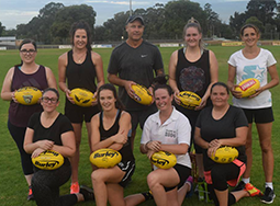 Collie Eagles Women's Inaugural Football Team